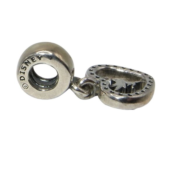 Pandora Rare! Peter Pan Love Tinkerbell Clear CZ & SS .925 Charm 791565CZ - Picture 5 of 7